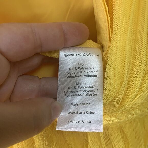 Anthropologie Hutch Pleated Tulle Wide Leg Jumpsuit Womens Size 8 NWT $228 - Picture 8 of 13